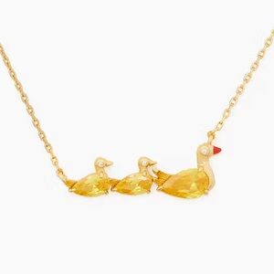 Kate Spade Love You Mom, Ducks In A Row pendant necklace